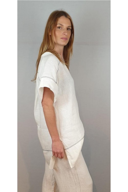 TUNICA SITA MURT BLANCO