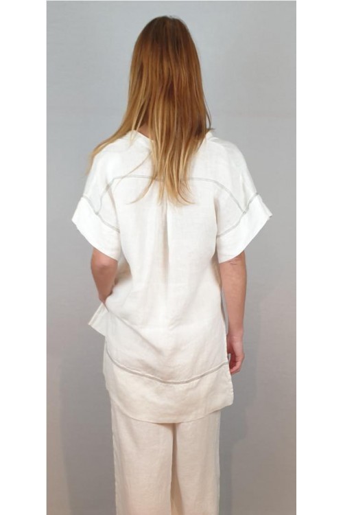 TUNICA SITA MURT BLANCO