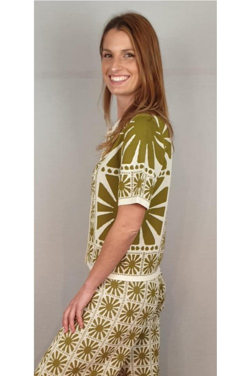 CHAQUETA SUNCOO KAKI