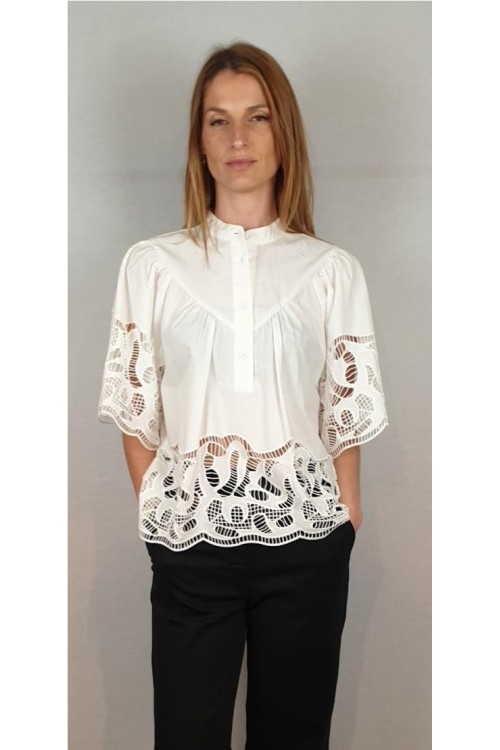 BLUSA SUNCOO BLANCO