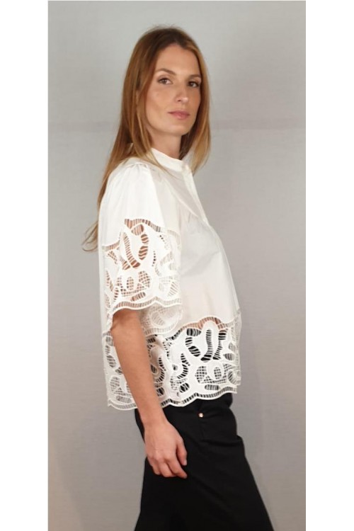 BLUSA SUNCOO BLANCO
