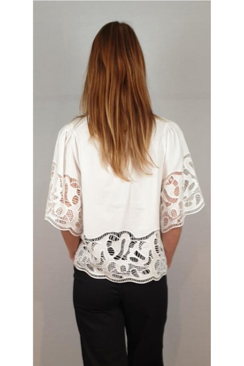 BLUSA SUNCOO BLANCO