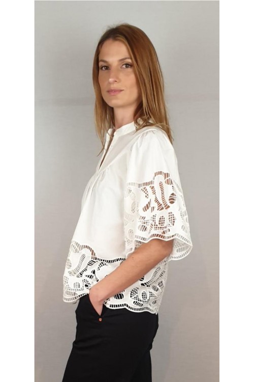 BLUSA SUNCOO BLANCO