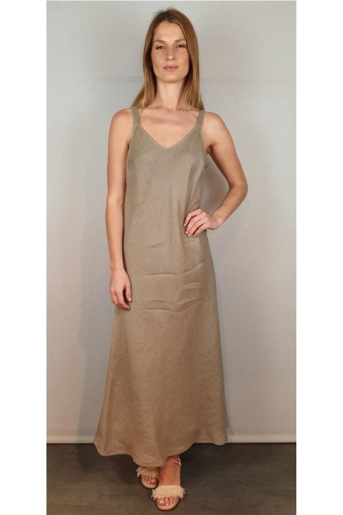 VESTIDO ZELINO TOSTADO