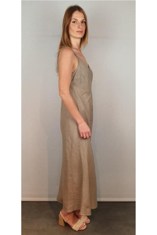 VESTIDO ZELINO TOSTADO