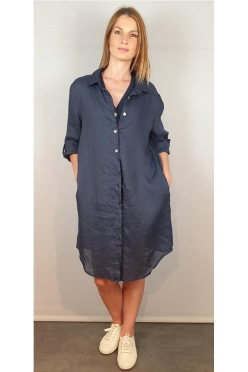 CAFTÁN ZELINO AZUL MARINO