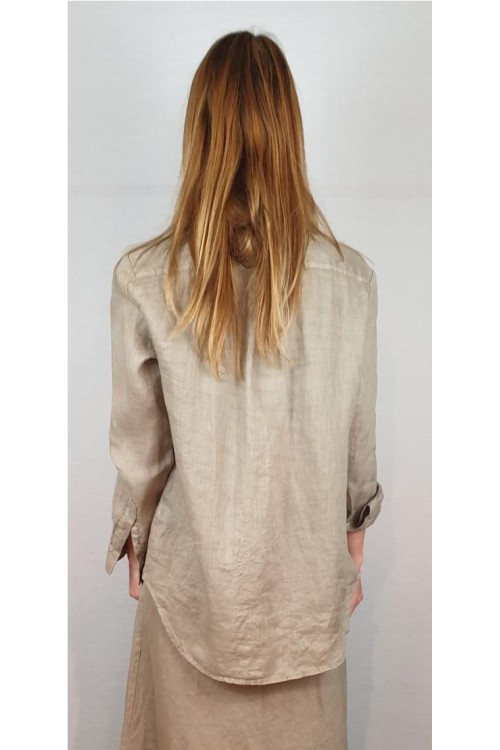 CAMISA ZELINO TOSTADO