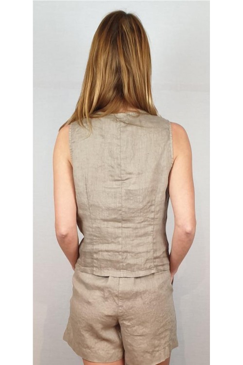 CHALECO ZELINO TOSTADO