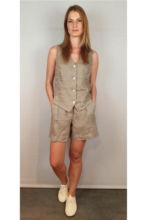 CHALECO ZELINO TOSTADO