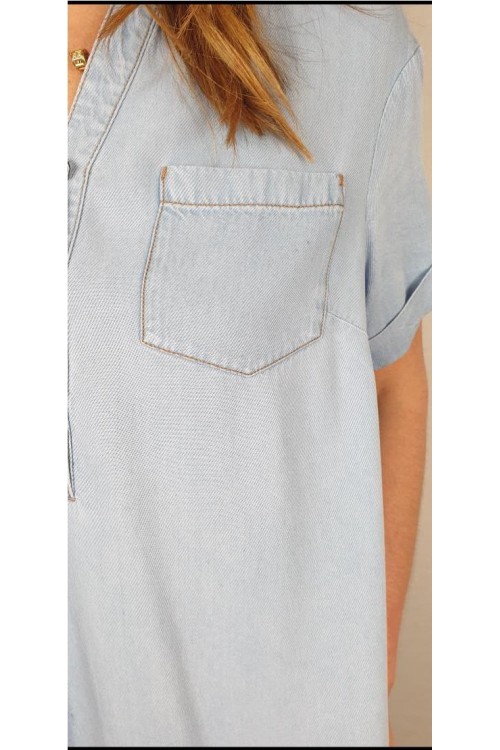 VESTIDO CATNOIR AZUL