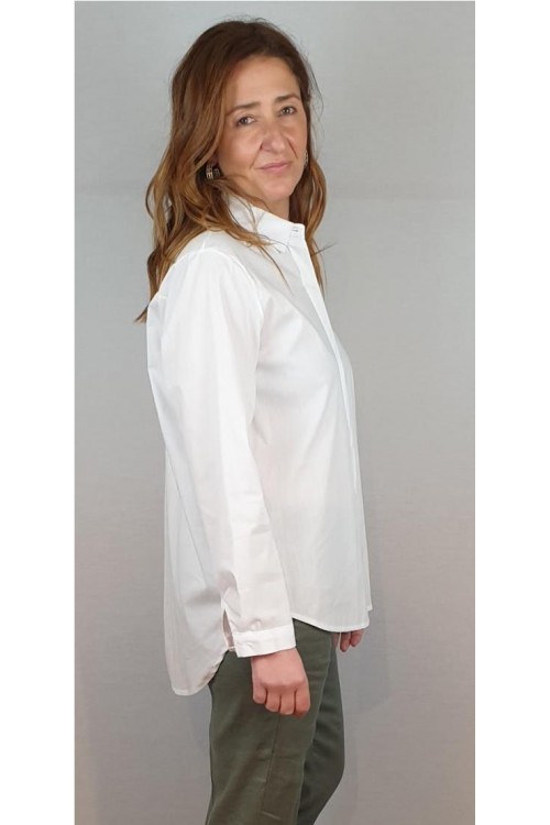 CAMISA CECILE WANG BLANCO 2
