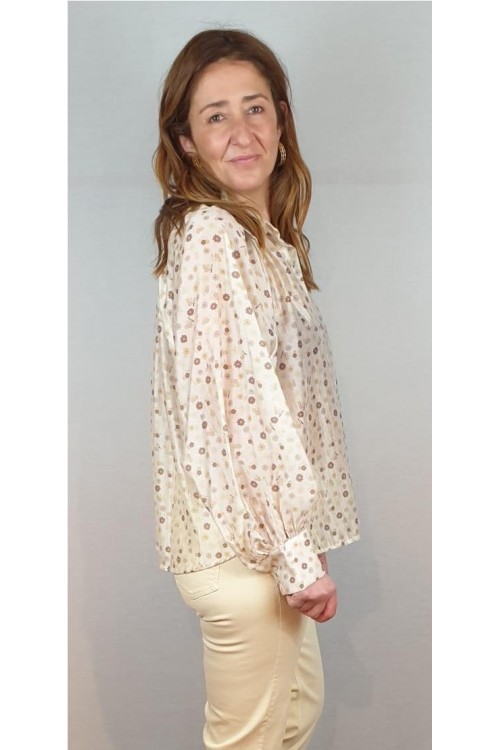 CAMISA CECILE WANG CRUDO