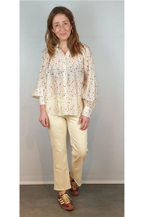 CAMISA CECILE WANG CRUDO