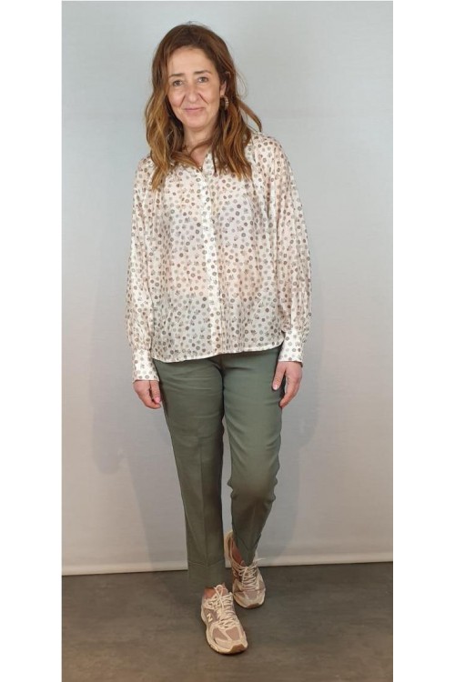 CAMISA CECILE WANG KAKI