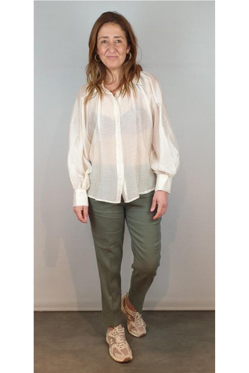 CAMISA CECILE WANG CRUDO