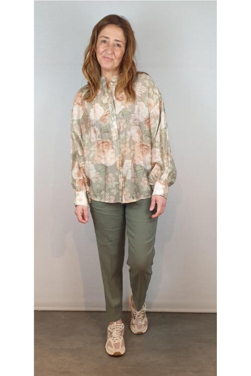 CAMISA CECILE WANG KAKI