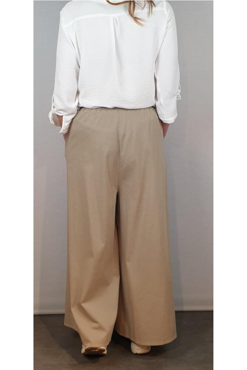 FALDA PANTALON CECILE CAMEL