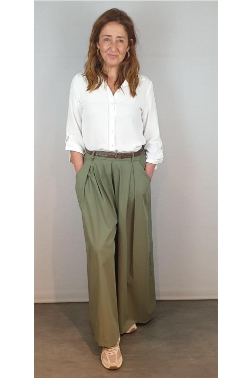 FALDA PANTALON CECILE KAKI