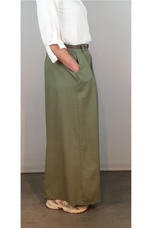 FALDA PANTALON CECILE KAKI