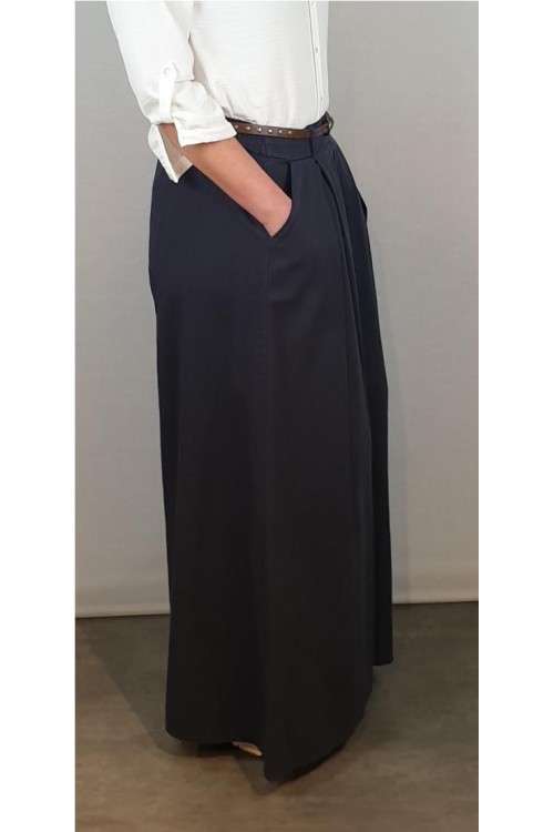 FALDA PANTALON CECILE AZUL MARINO