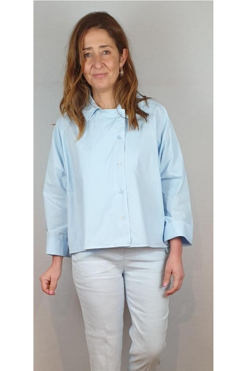 CAMISA CECILE WANG CELESTE