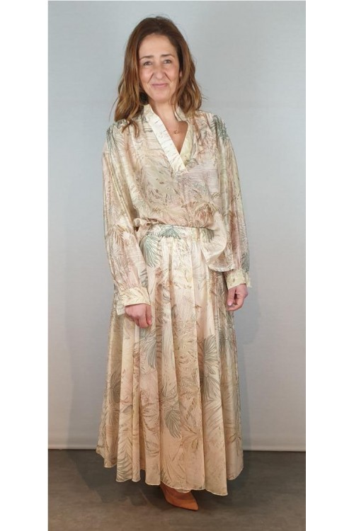 FALDA CECILE WANG ESTAMPADO