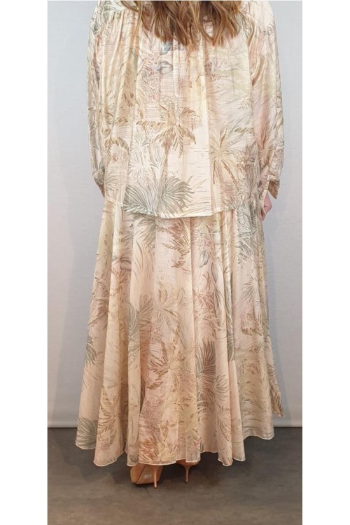 FALDA CECILE WANG ESTAMPADO