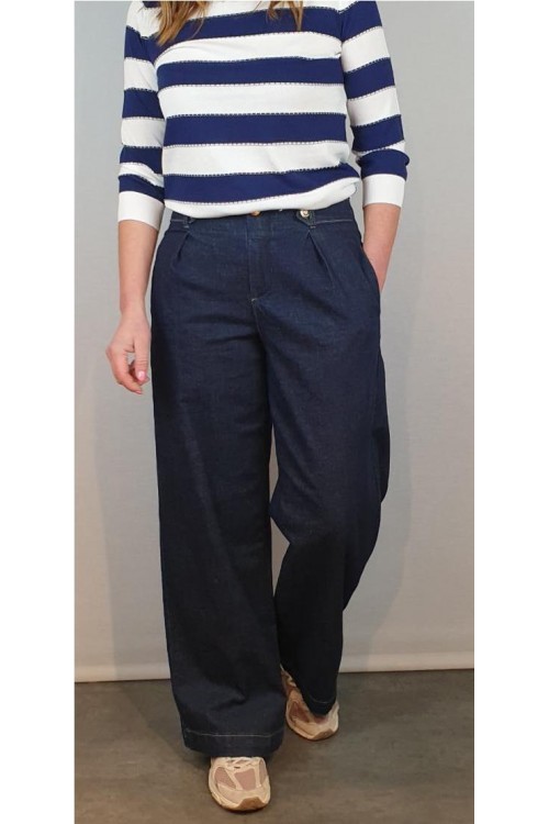 JEANS CHIARA DALBA AZUL