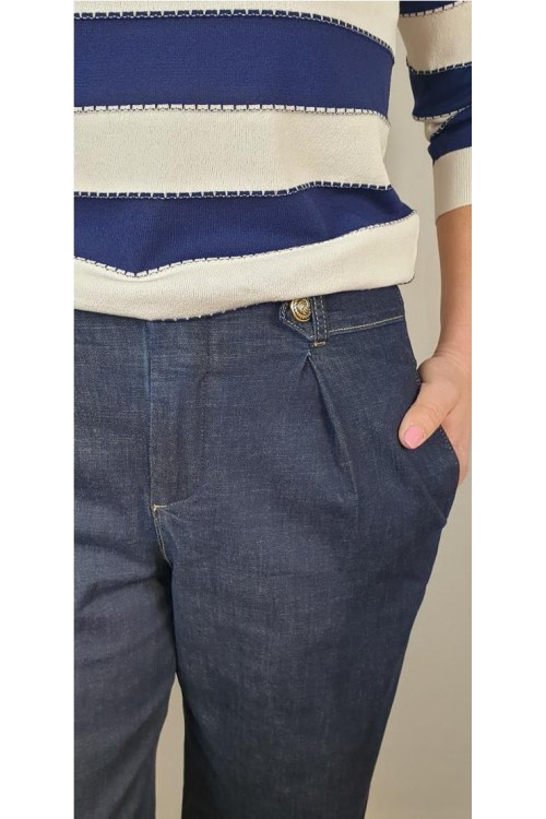 JEANS CHIARA DALBA AZUL