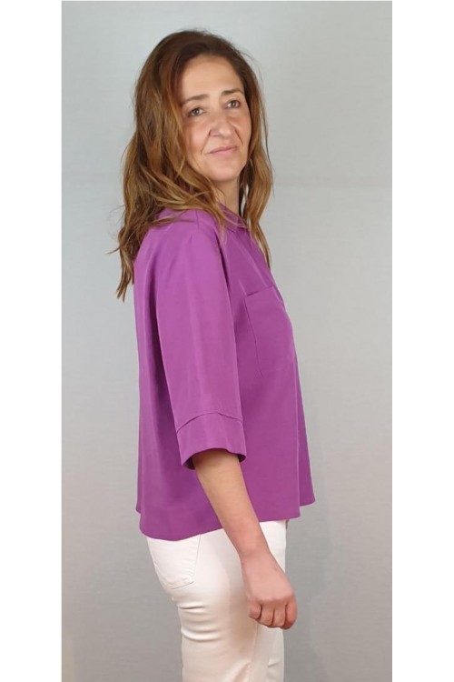 CAMISA CIVIT MORADO