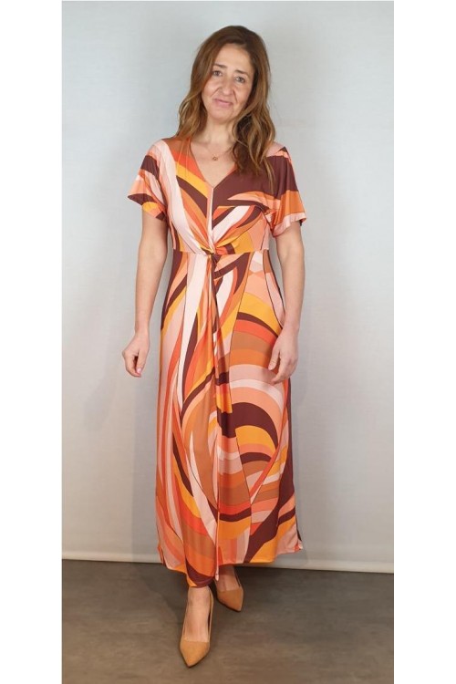 VESTIDO KMISS NARANJA