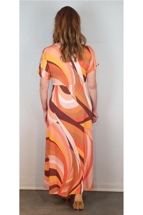 VESTIDO KMISS NARANJA