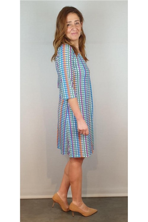 VESTIDO KMISS ESTAMPADO 2