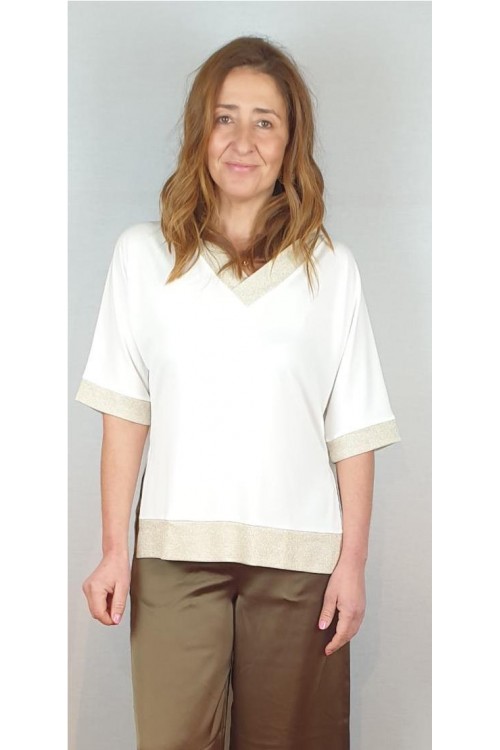 CAMISETA KMISS BLANCO