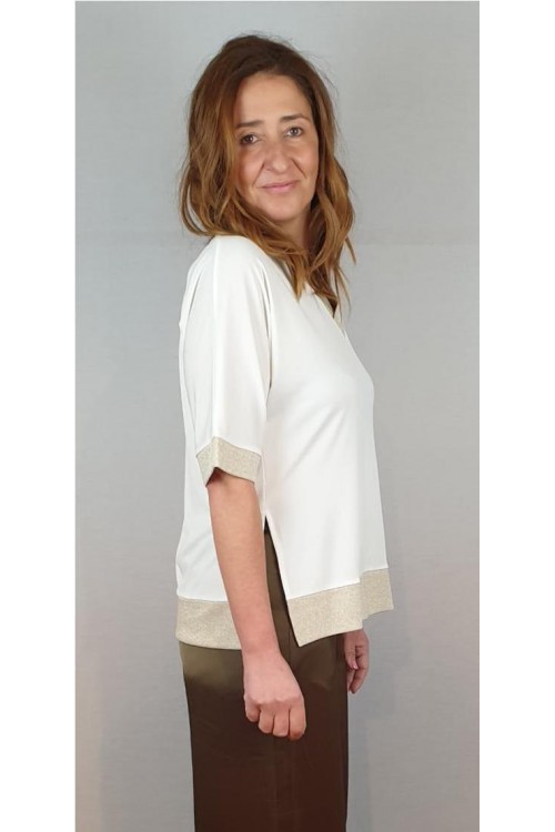 CAMISETA KMISS BLANCO