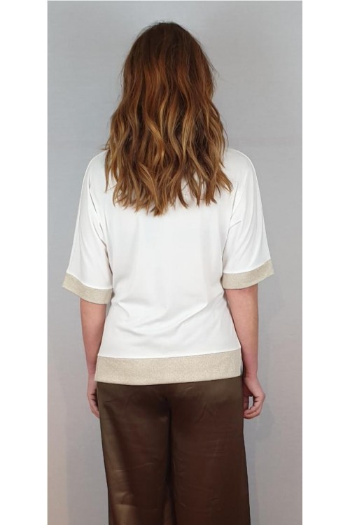 CAMISETA KMISS BLANCO