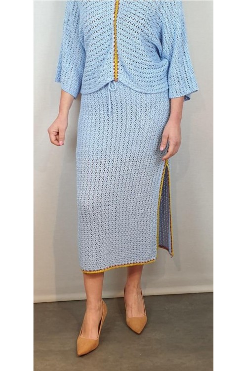 FALDA MONTOTO CELESTE 2