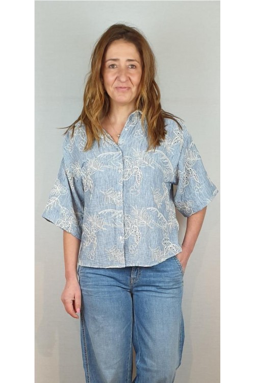 BLUSON PRIVILEGE AZUL