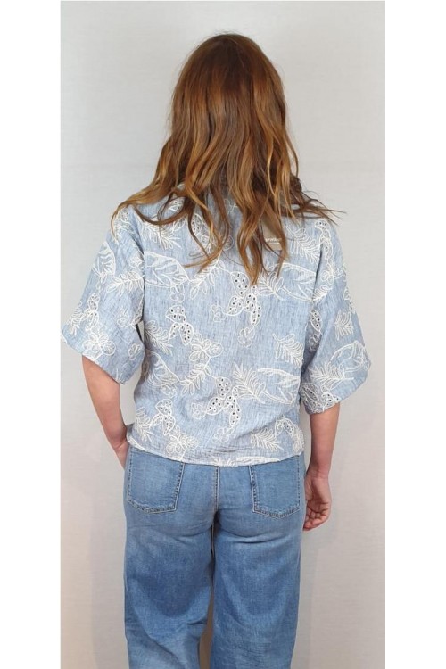 BLUSON PRIVILEGE AZUL