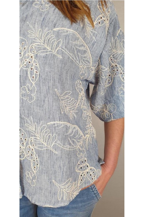 BLUSON PRIVILEGE AZUL