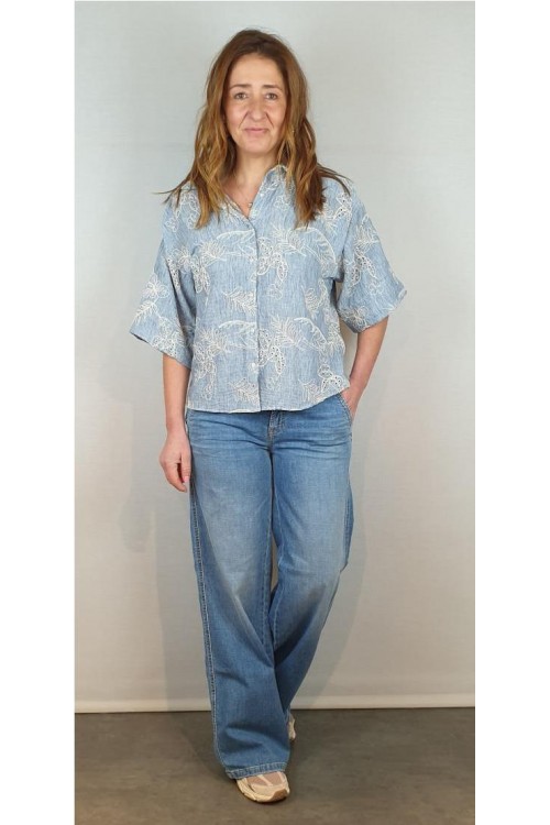 BLUSON PRIVILEGE AZUL