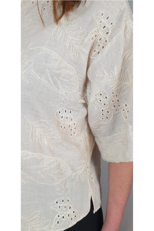 BLUSON PRIVILEGE CAMEL