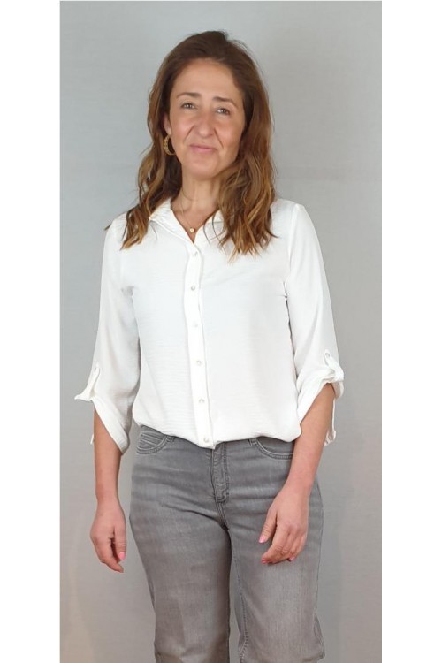 BLUSON PRIVILEGE BLANCO