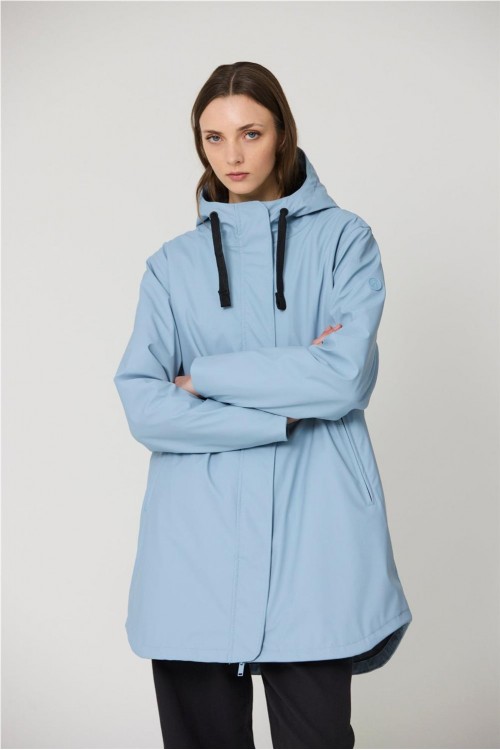 PARKA TANTA CELESTE