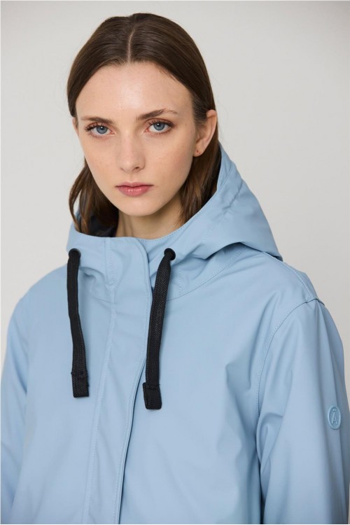 PARKA TANTA CELESTE
