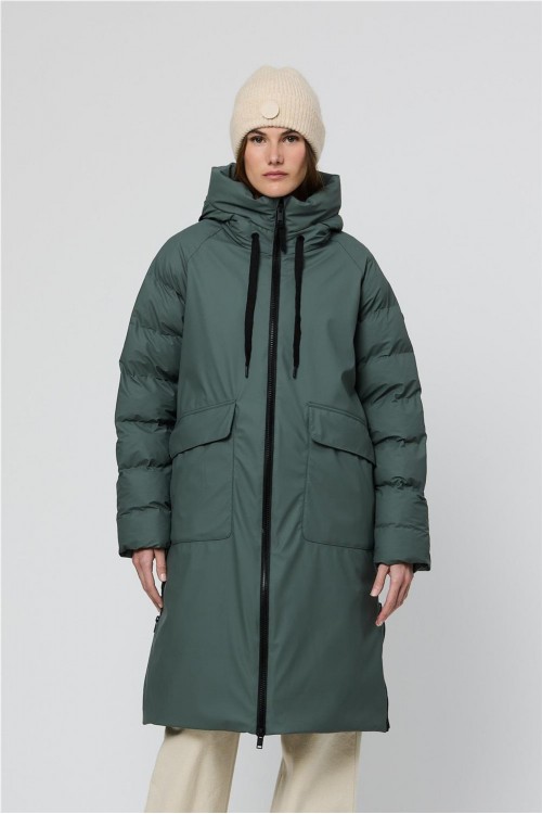 PARKA TANTA VERDE BOTELLA