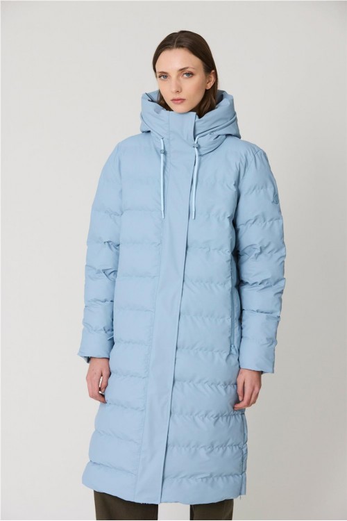 PARKA TANTA CELESTE
