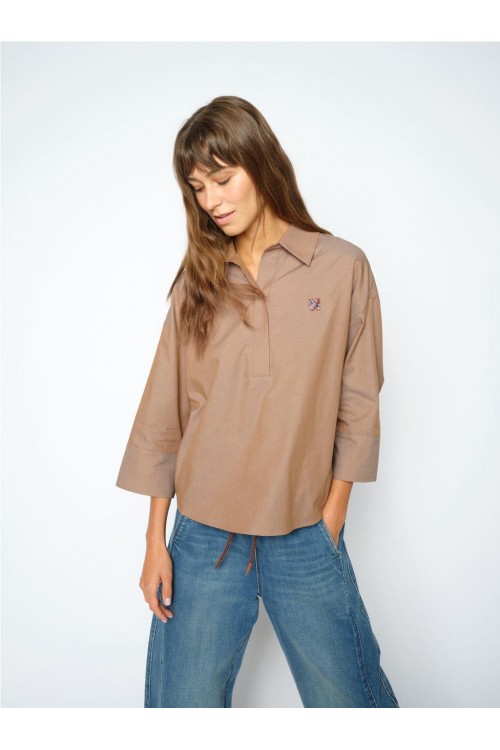 CAMISA MOS MOSH CAMEL