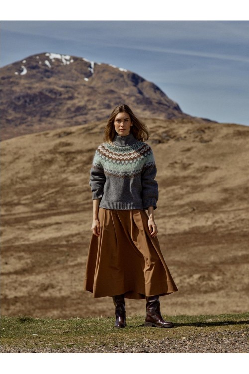 FALDA MOS MOSH CAMEL