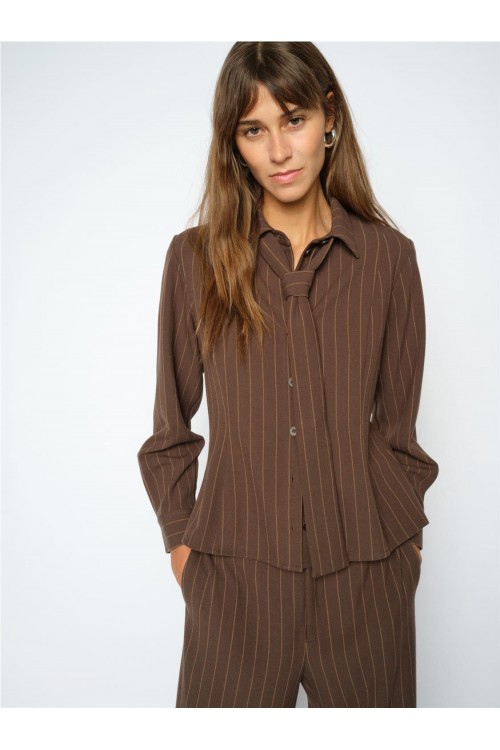 CAMISA MOS MOSH MARRON